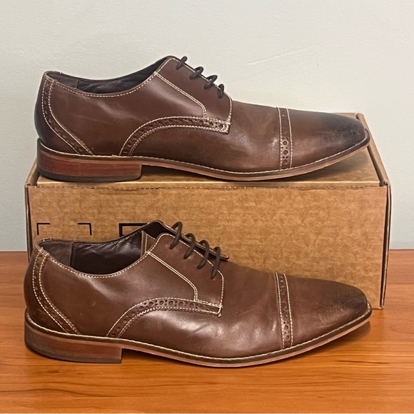 Florsheim Castellano Cap Toe Oxford Brown Size 10.5 main image 9